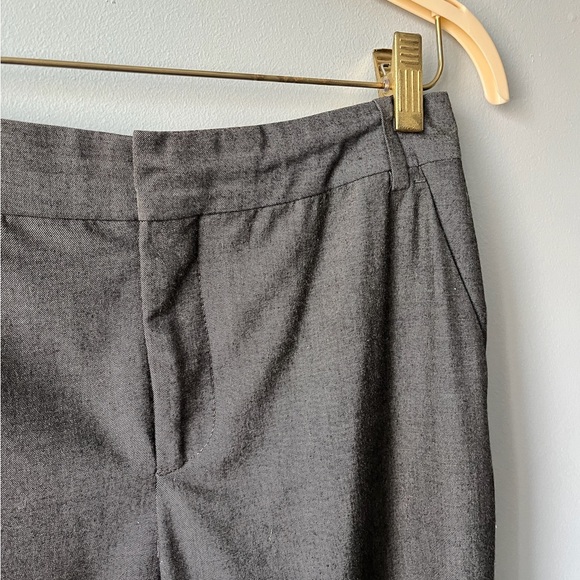 Zara grey zippered button hook tapered trousers size Small - Picture 3 of 12